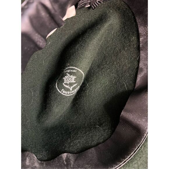 Faustmann WOOL Hat Green fedora lodenhut Oktoberfest 61 - Picture 4 of 6